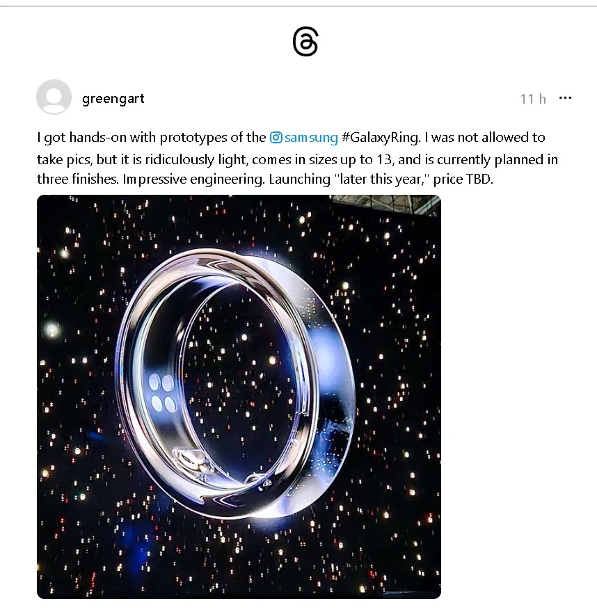 Samsung galaxy ring