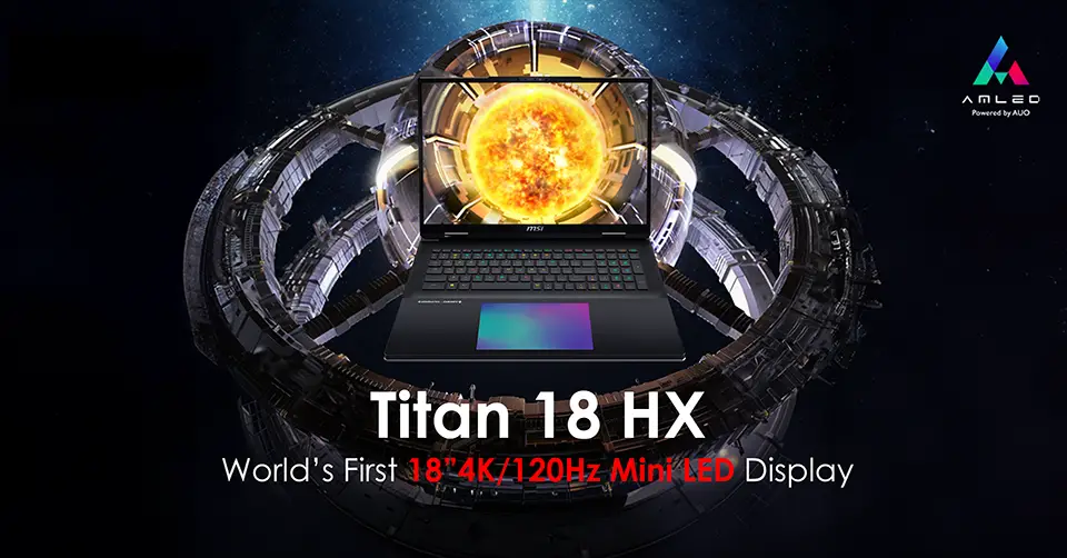 Msi titan 18 hx
